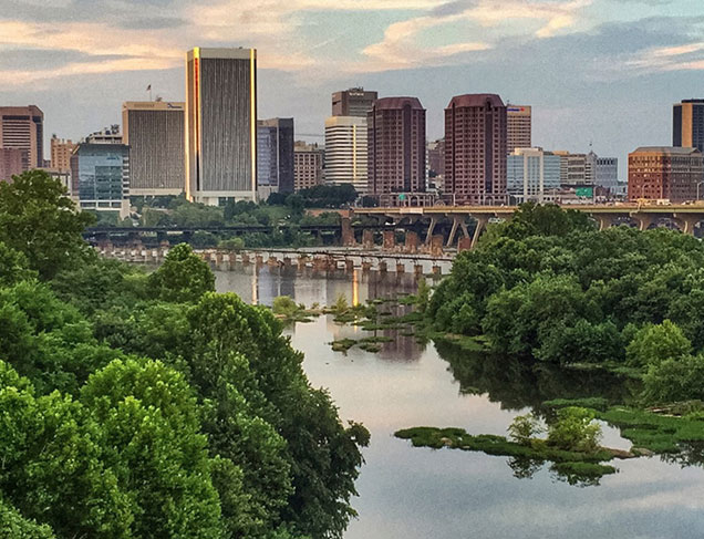 Richmond in the Summer photo by Brian Beard